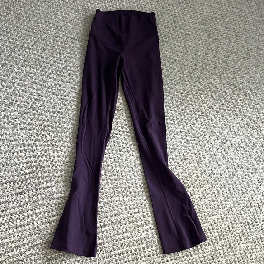 Lululemon Purple Flared Leggings
